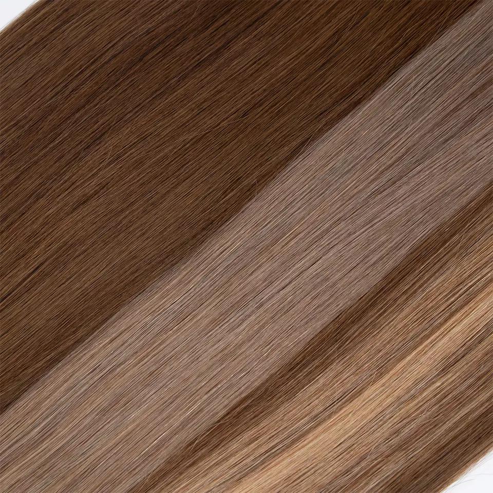 Brazilian Cuticle Aligned Genius Weft Hair Extensions Vendor Virgin Remy Hair Genius Weft Hair Extension